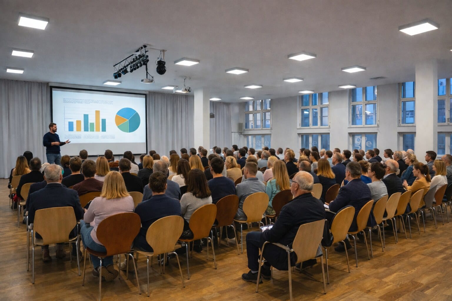 Seminarraum-mit-Praesentation-und-Teilnehmern